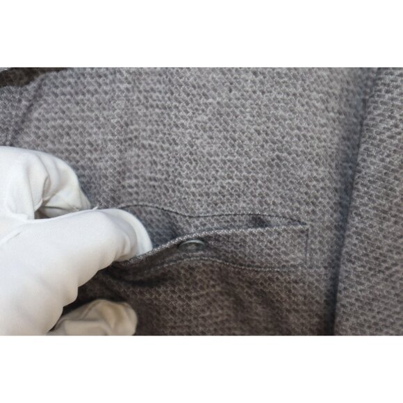 TravisMathew Grey Golf Polo Shirt M Pebble Beach Logo Short Sleeve - Picture 5 of 10